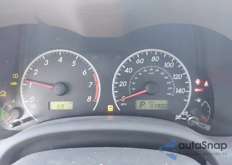 2010 Toyota Corolla Le из США, поврежденный, VIN 1NXBU4EE0AZ379919